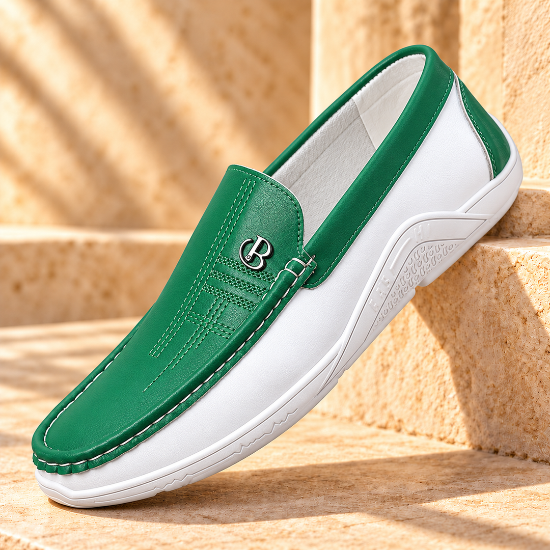 Cassius Leather Slip On Loafer