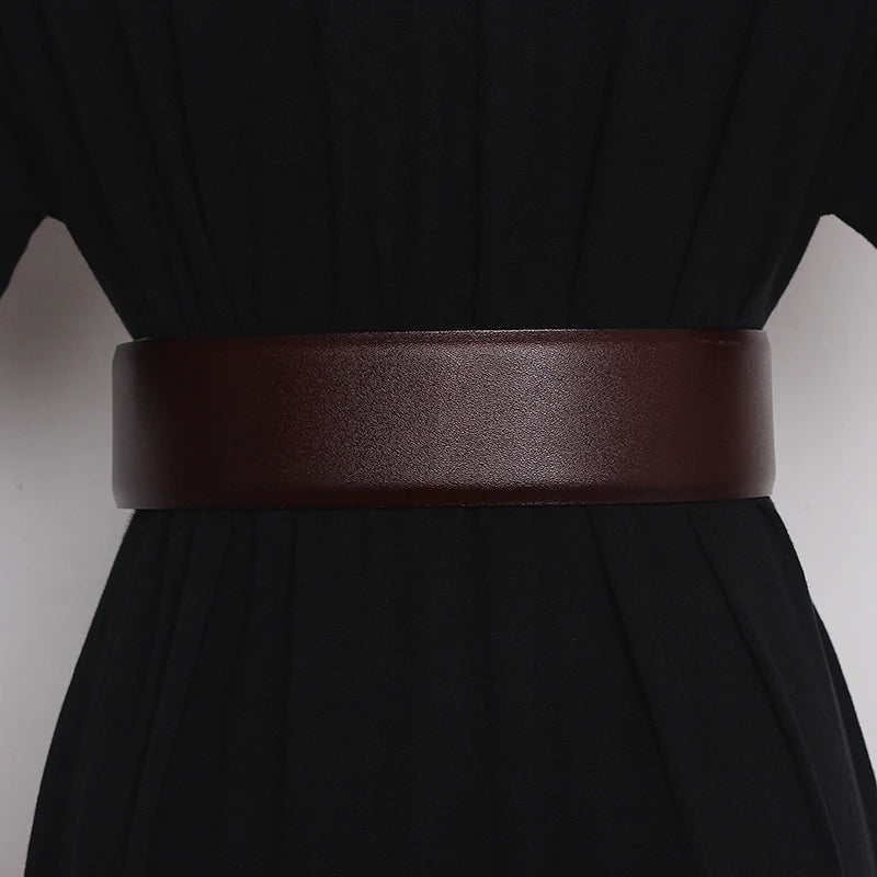 Roma Leather Wrap Waist Belt
