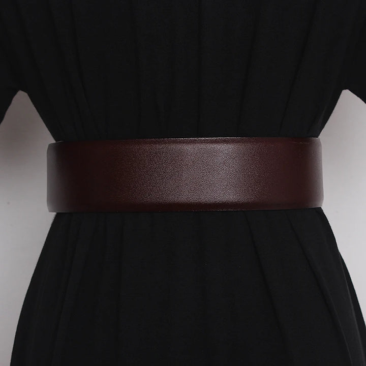 Roma Leather Wrap Waist Belt