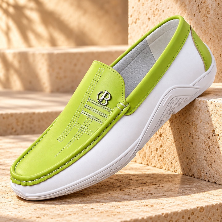 Cassius Leather Slip On Loafer