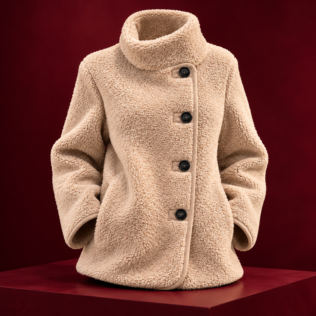 Monica Teddy Sherpa Jacket