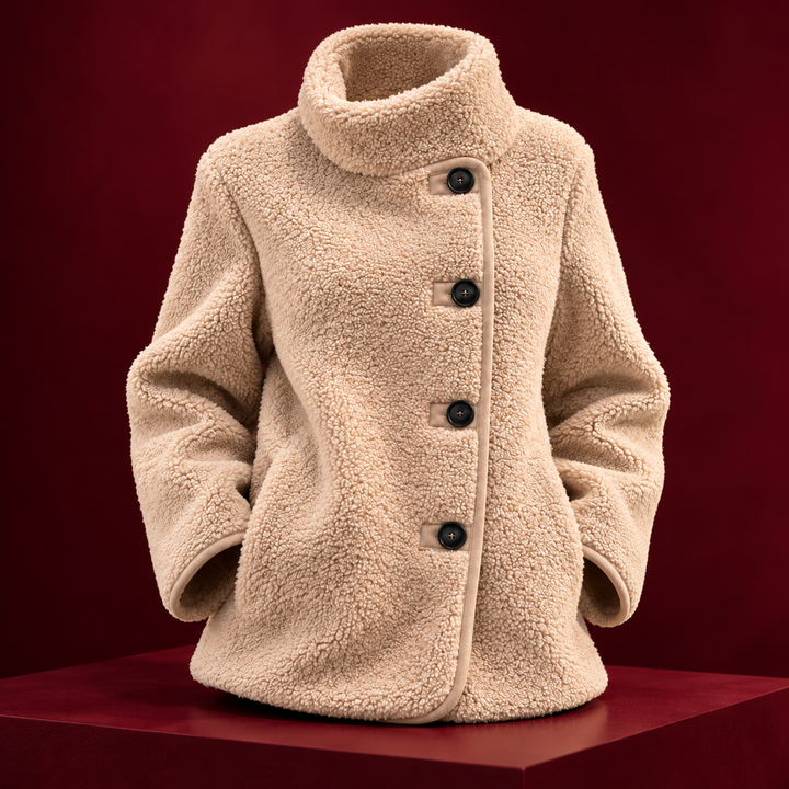 Monica Teddy Sherpa Jacket