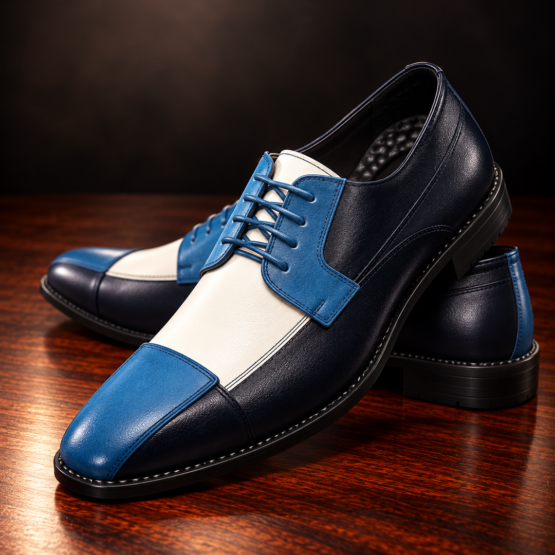 Boston Leather Oxford Dress Shoe