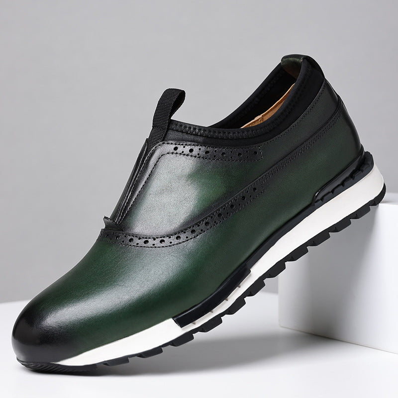 Wellington Leather Brogue Sneaker