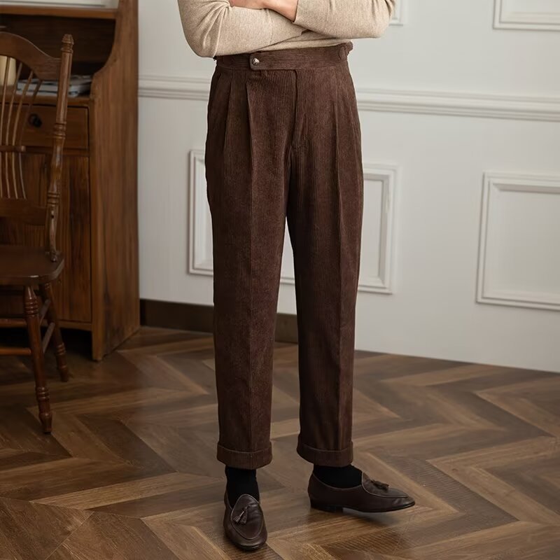 Costanzo Tailored Corduroy Pants