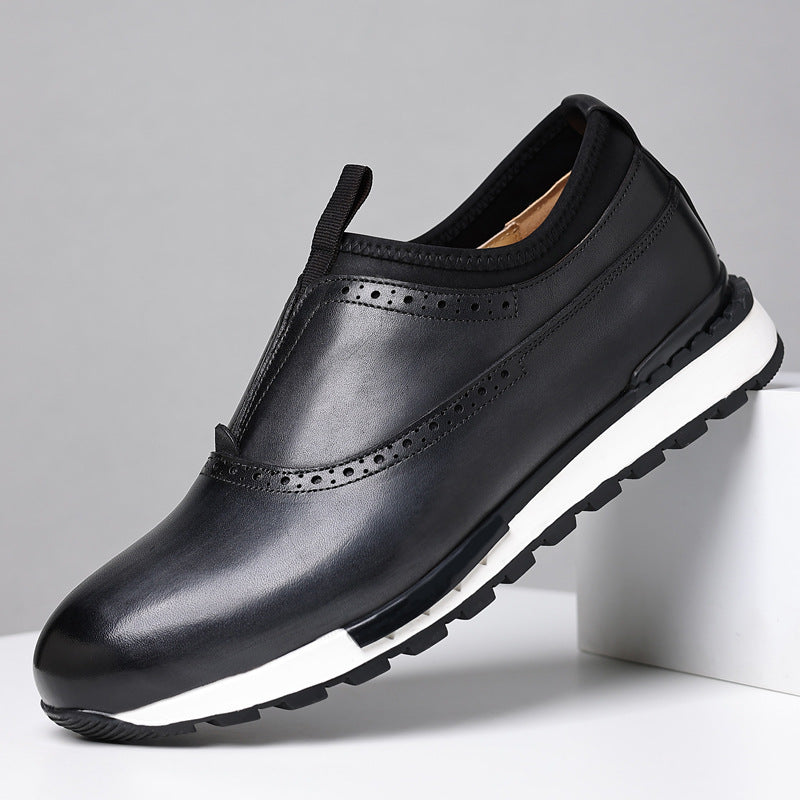 Wellington Leather Brogue Sneaker