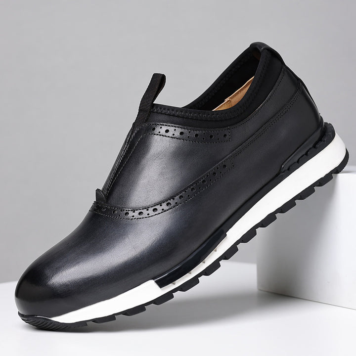 Wellington Leather Brogue Sneaker