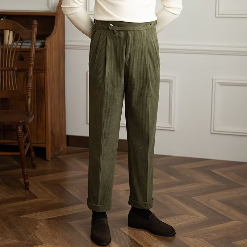 Costanzo Tailored Corduroy Pants
