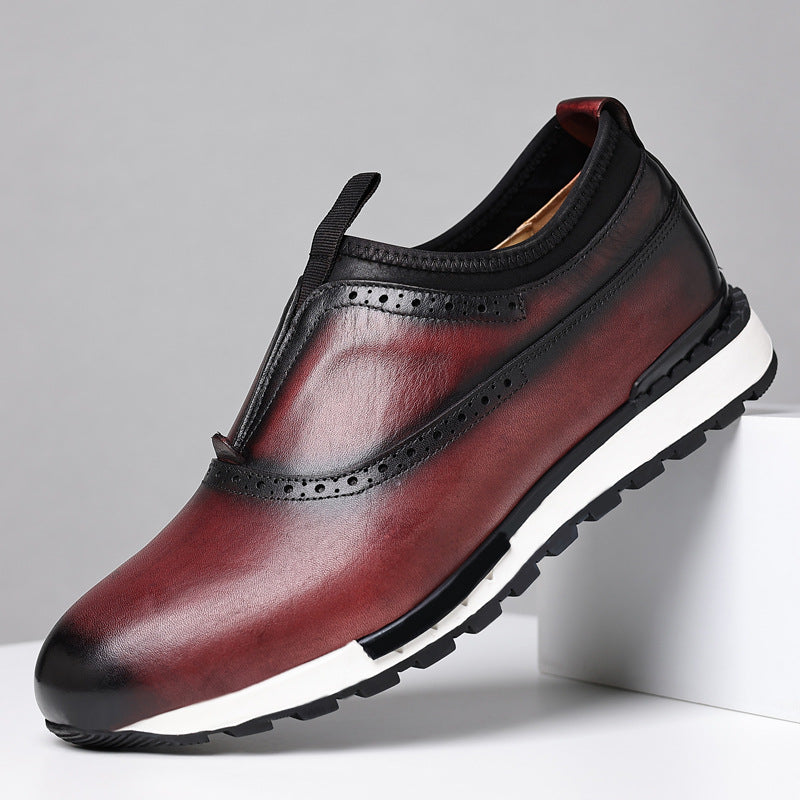 Wellington Leather Brogue Sneaker