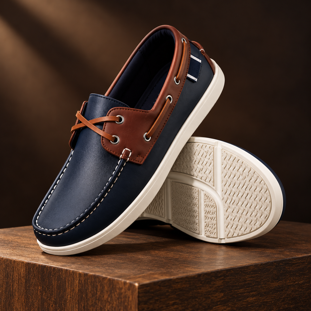 Phillips Leather Boat Shoe