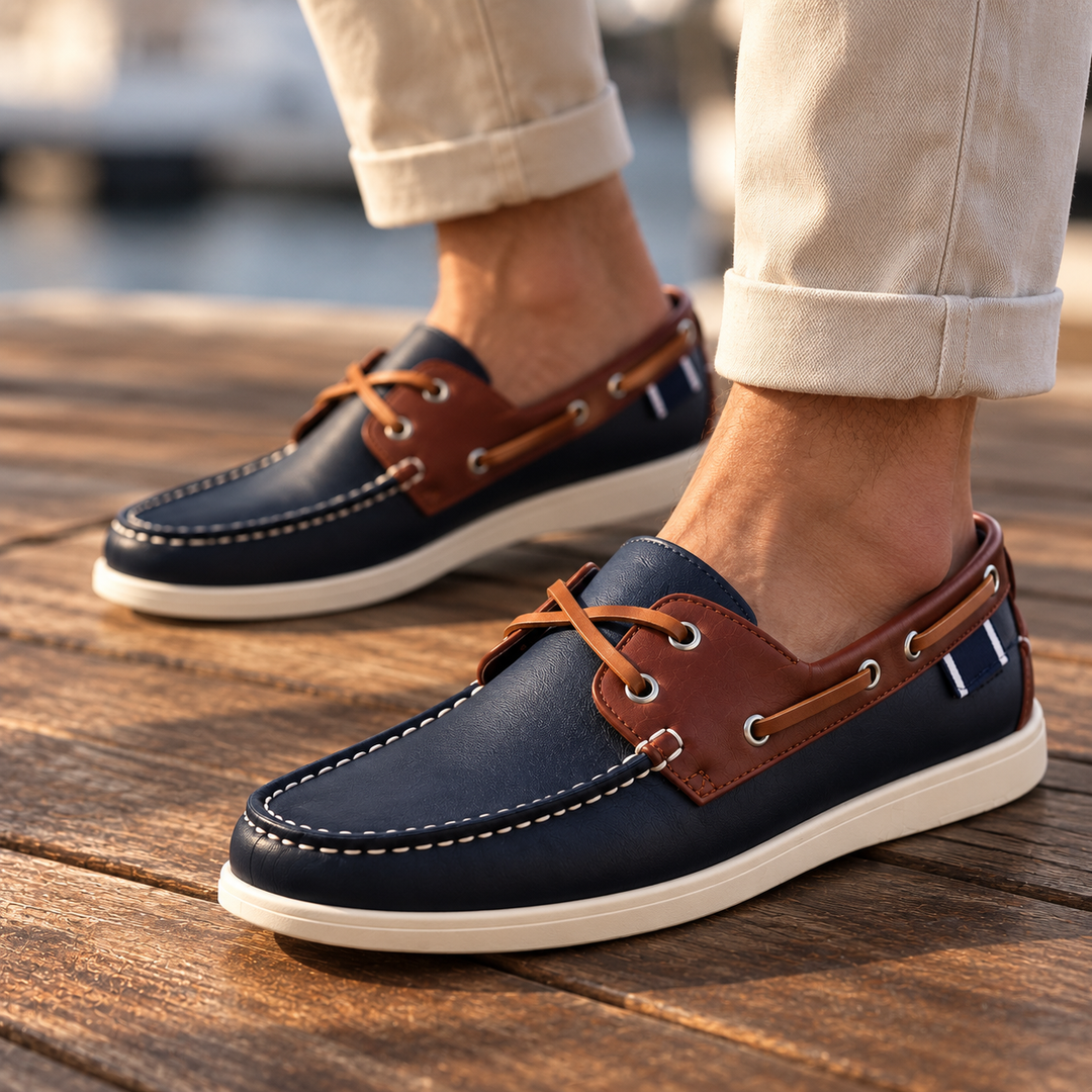 Phillips Leather Boat Shoe