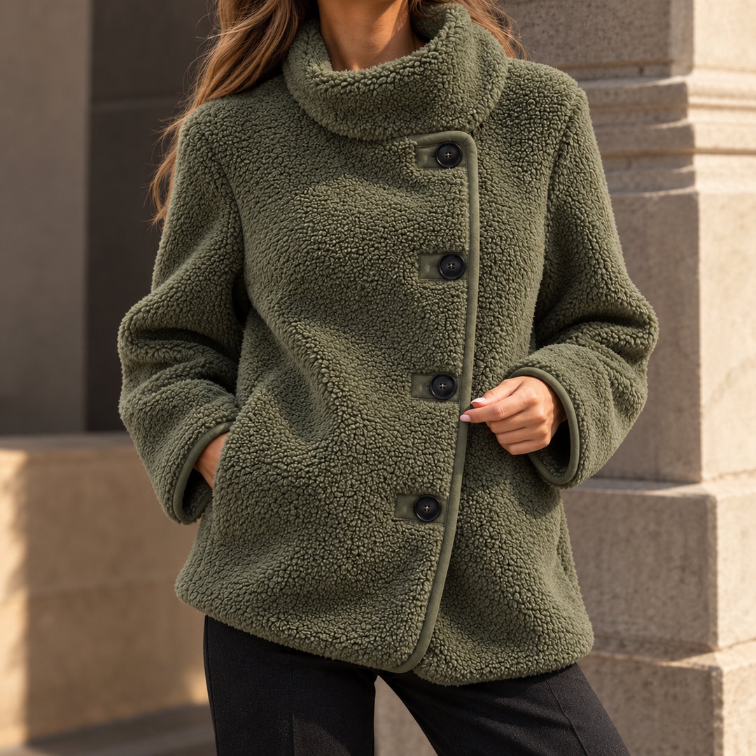 Monica Teddy Sherpa Jacket