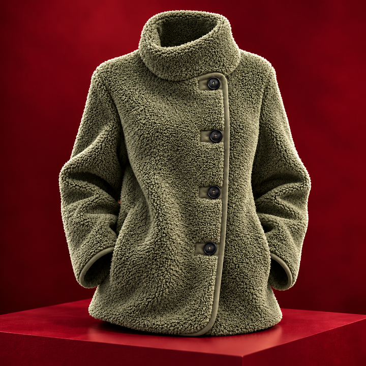 Monica Teddy Sherpa Jacket