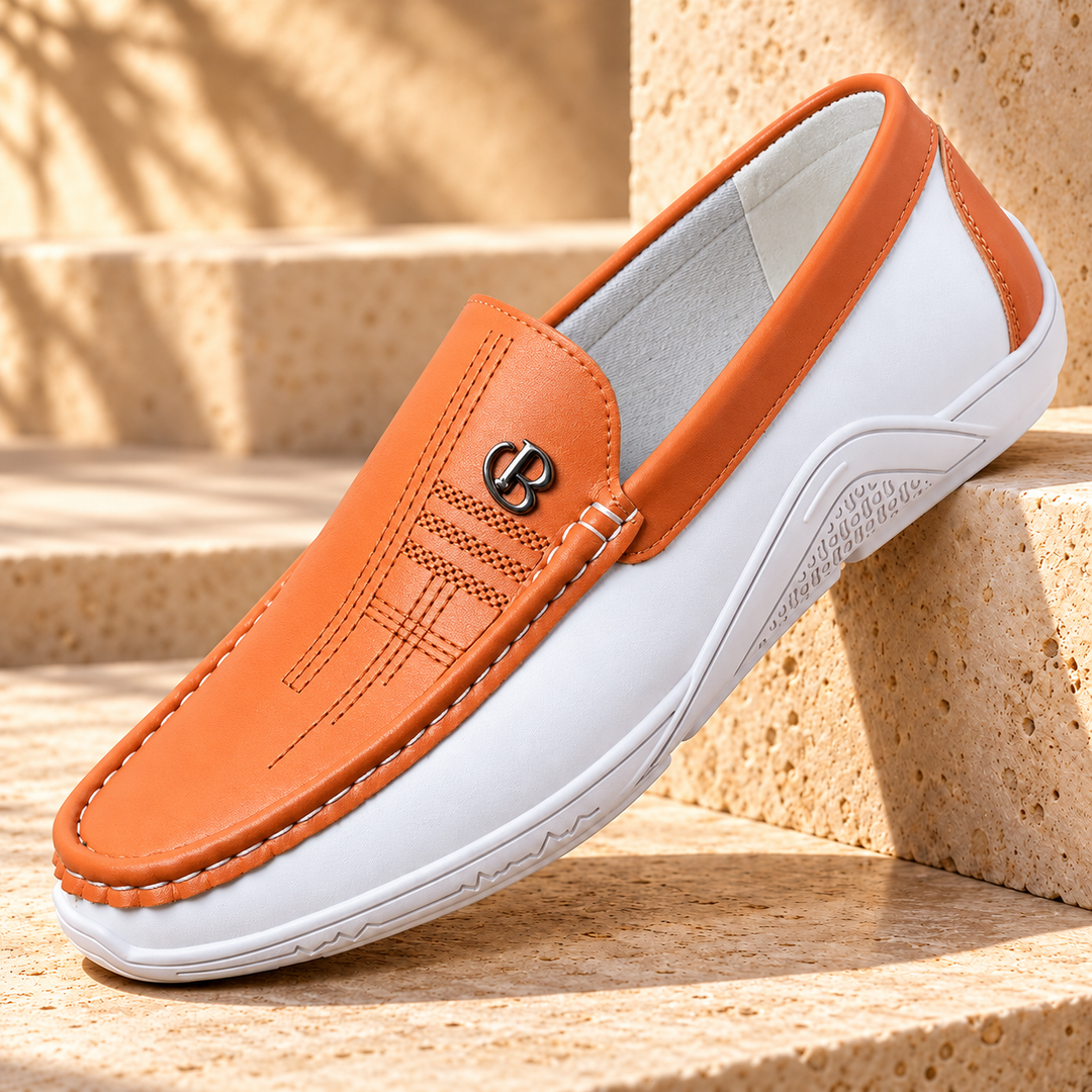 Cassius Leather Slip On Loafer