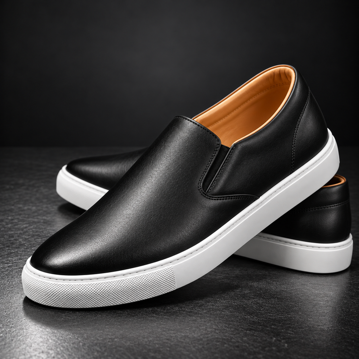 Antonucci Leather Slip-On Shoe