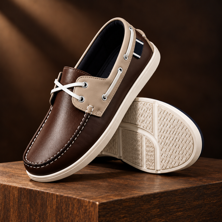 Phillips Leather Boat Shoe