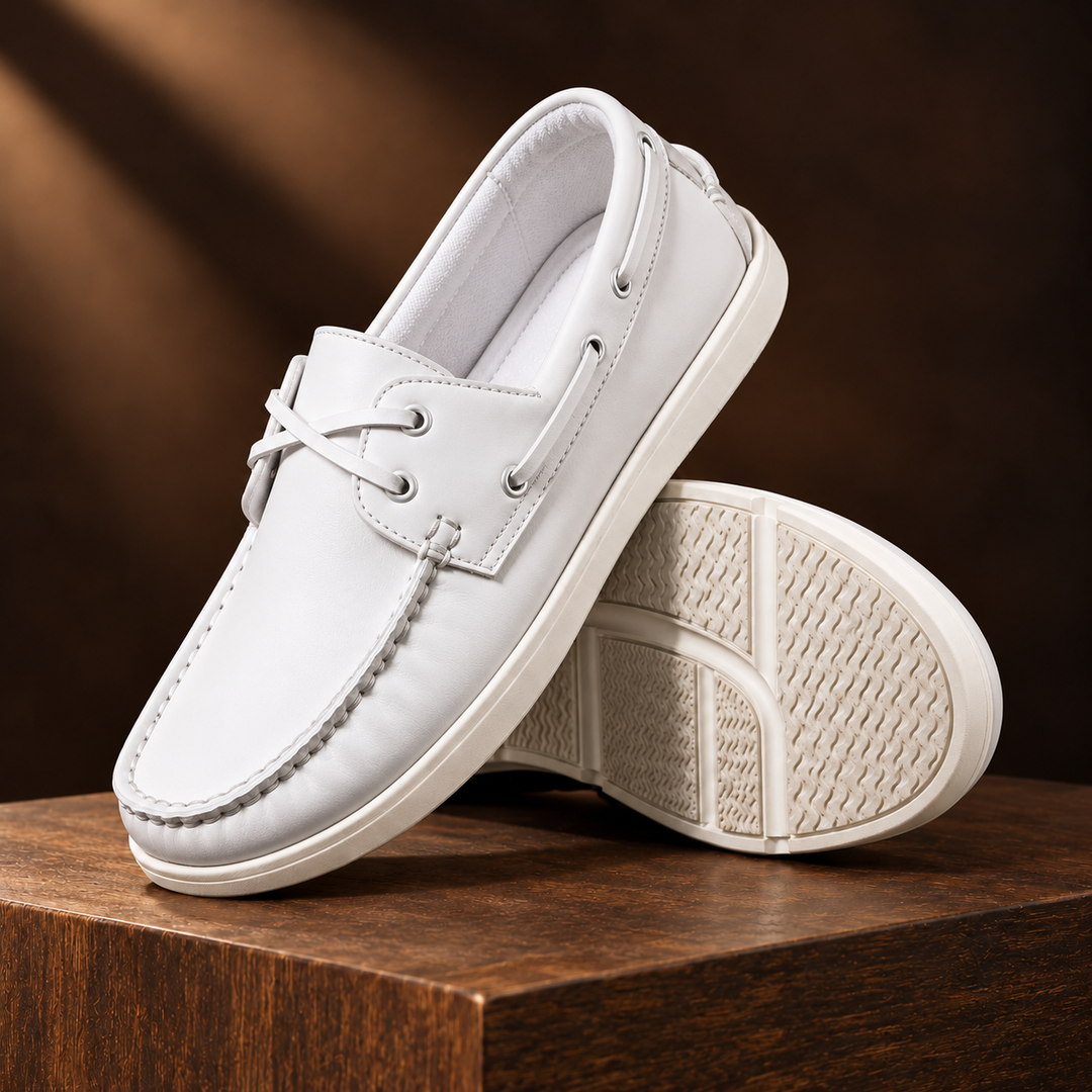 Phillips Leather Boat Shoe