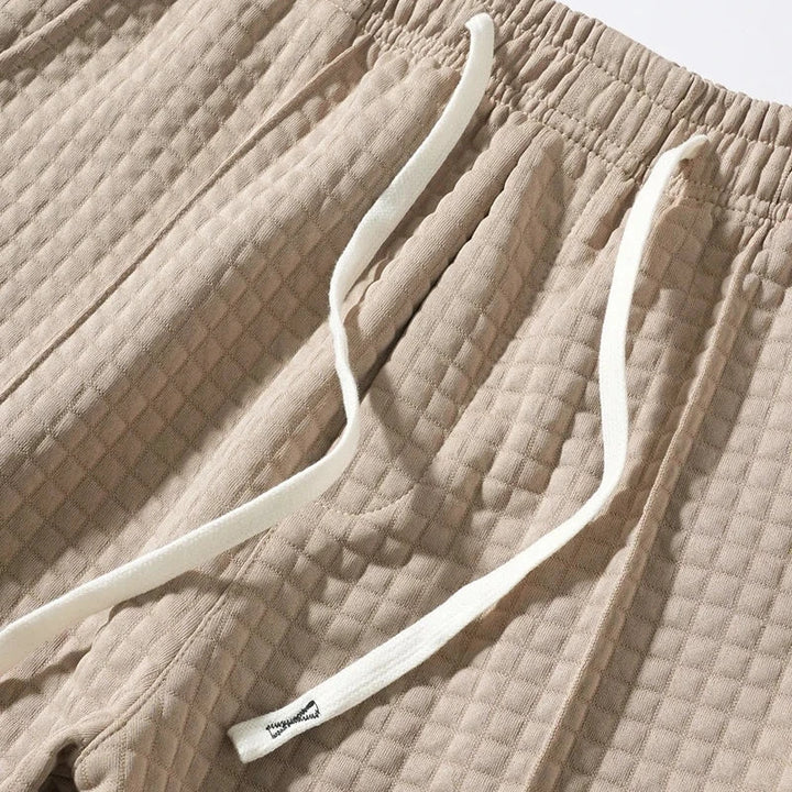 Calvin Waffle-Knit Baggy Sweatpants