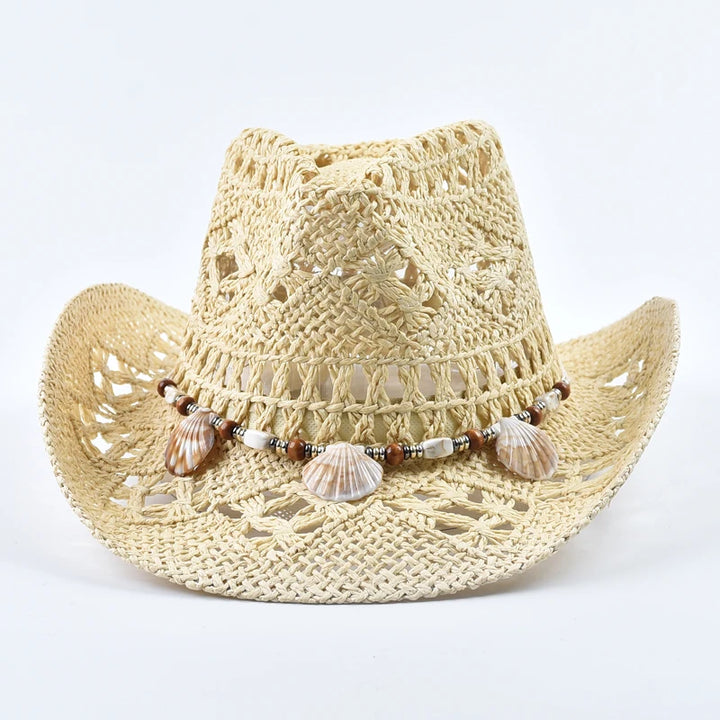 Seashore Shell Straw Beach Hat