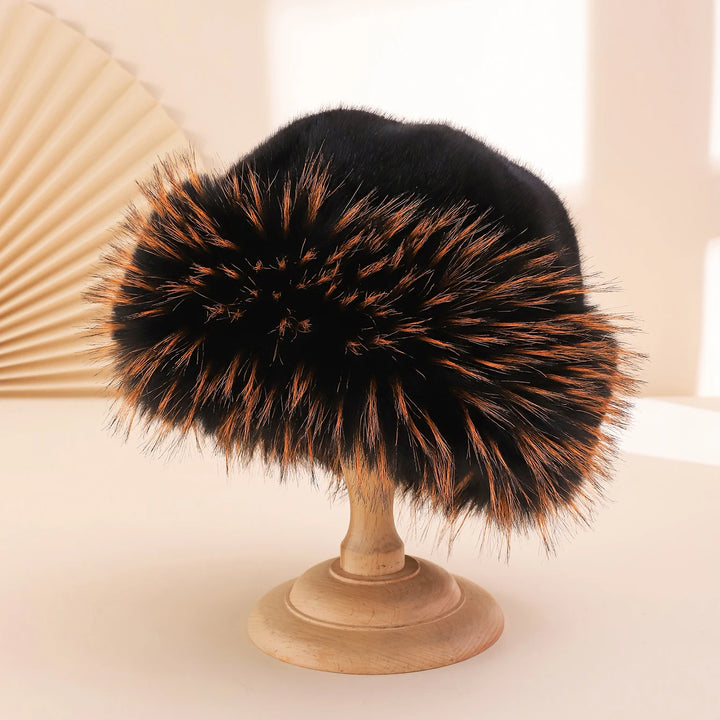 Celeste Fur Cloche Hat