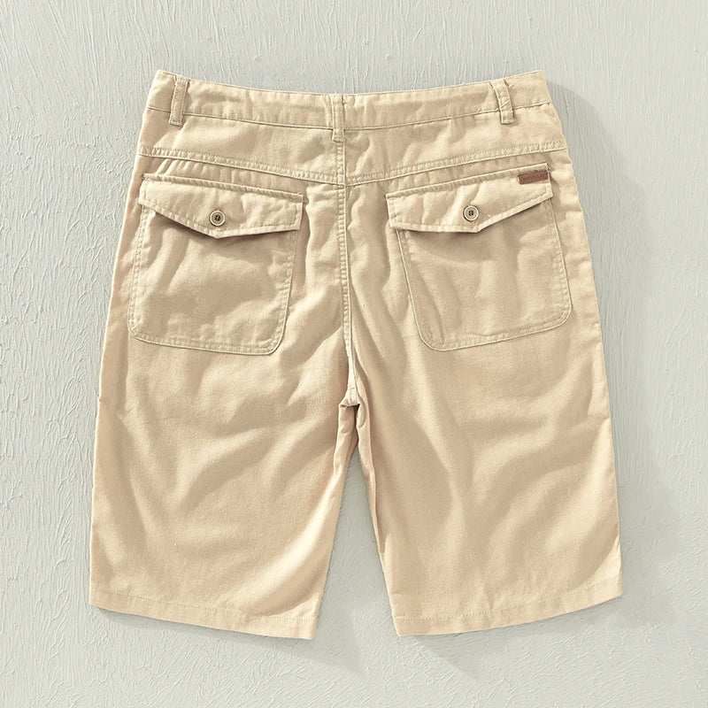 Austin Cotton-Linen Shorts
