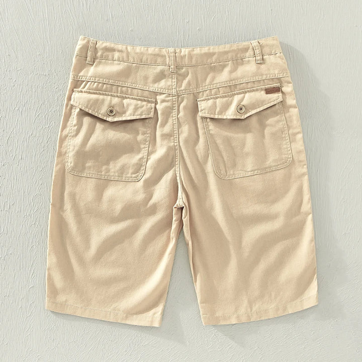 Austin Cotton-Linen Shorts