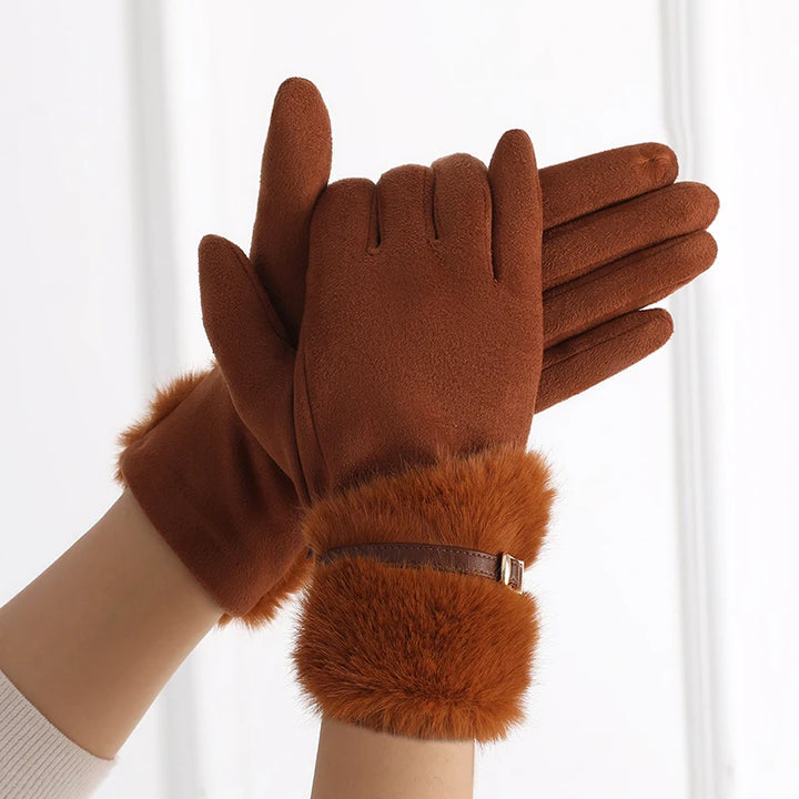 Giada Faux Fur Gloves