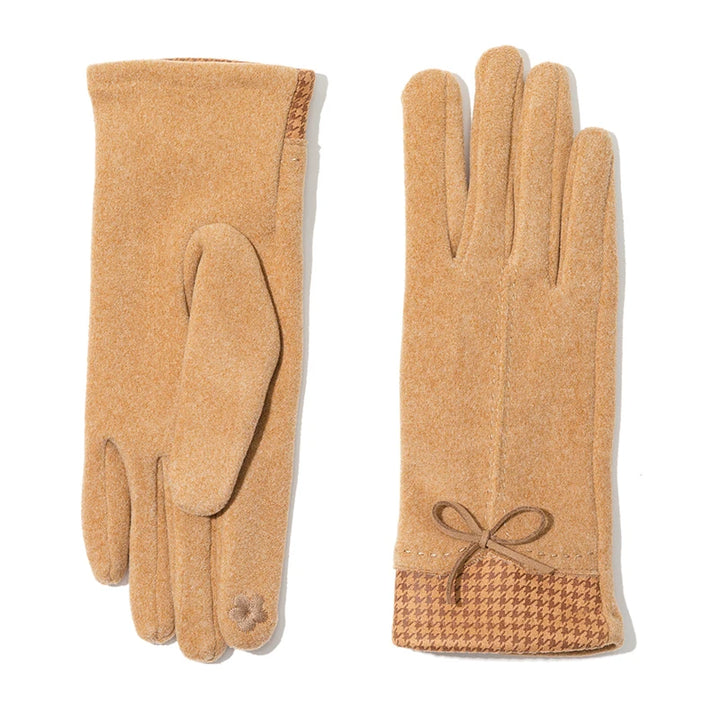 Alexandria Houndstooth Gloves