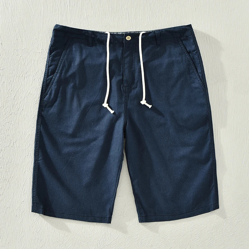Austin Cotton-Linen Shorts