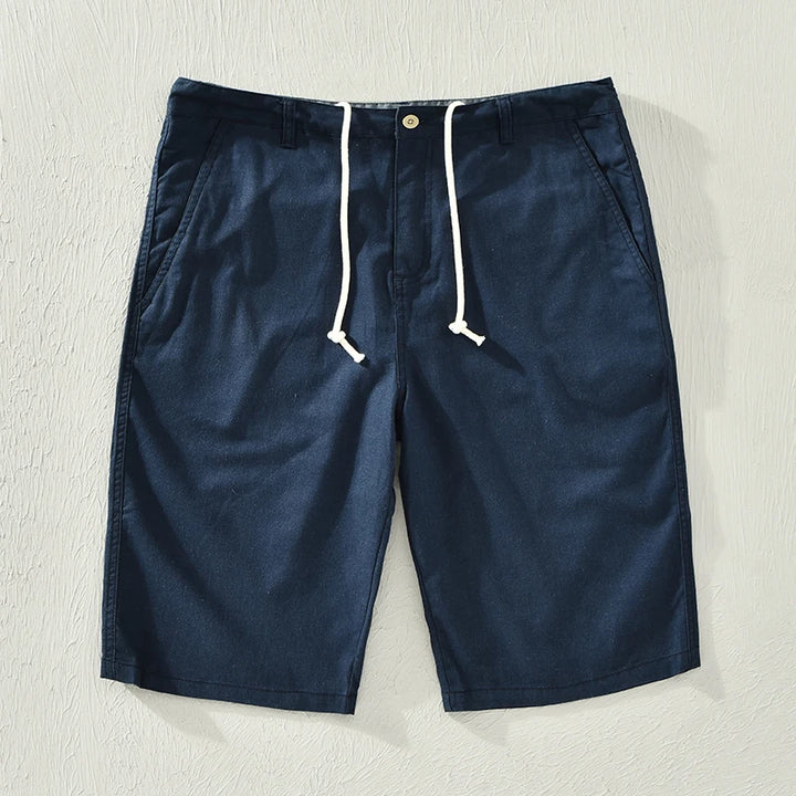 Austin Cotton-Linen Shorts