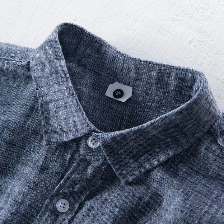 Calvin Button-Up Cotton Shirt