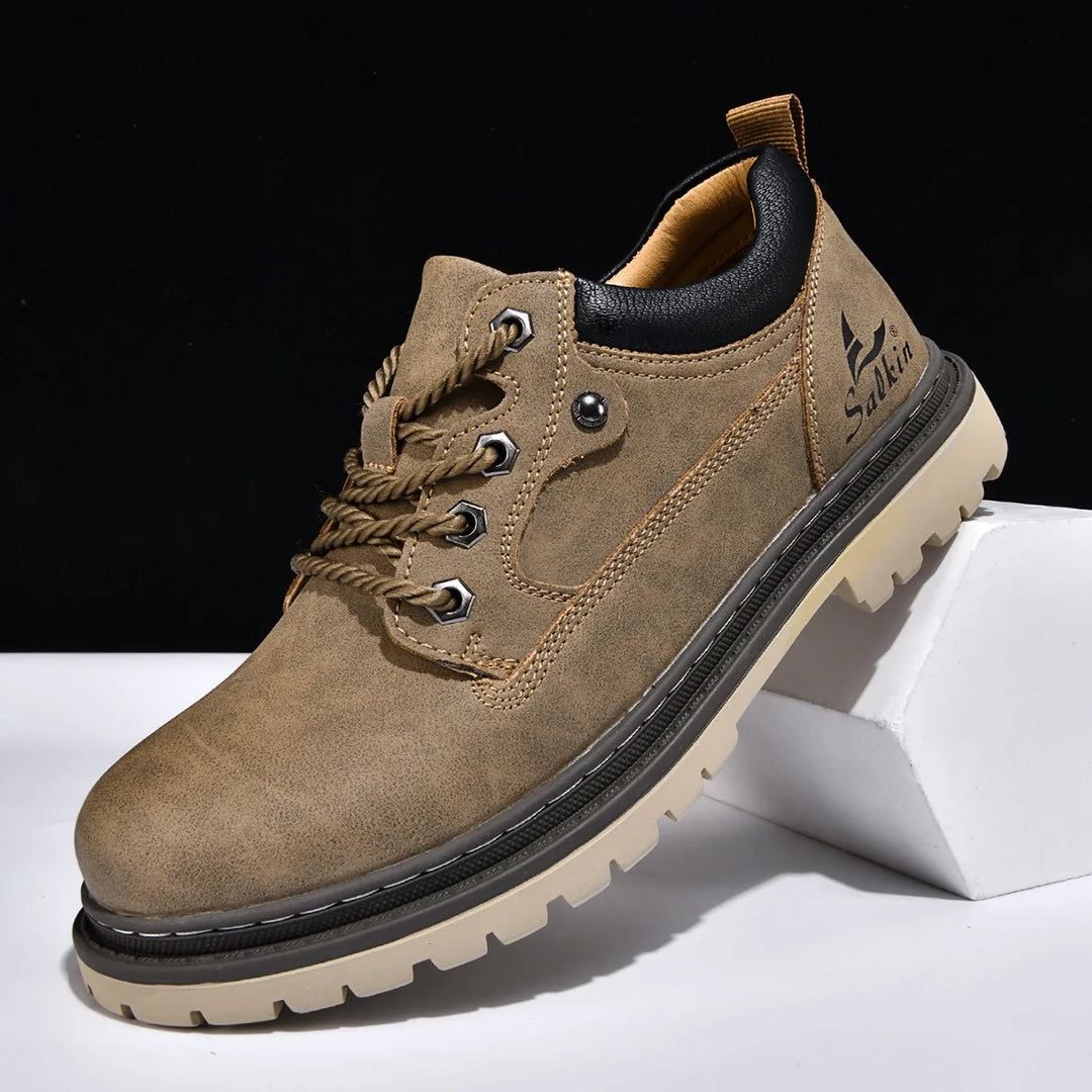 Colangelo Leather Lace-Up Shoe