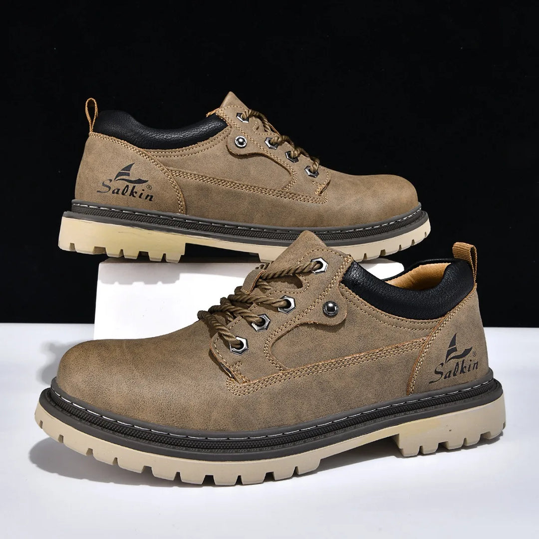 Colangelo Leather Lace-Up Shoe