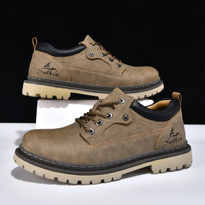 Colangelo Leather Lace-Up Shoe