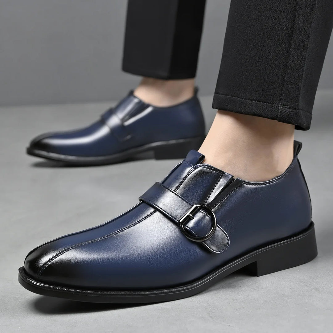 Boucheron Leather Monk Strap