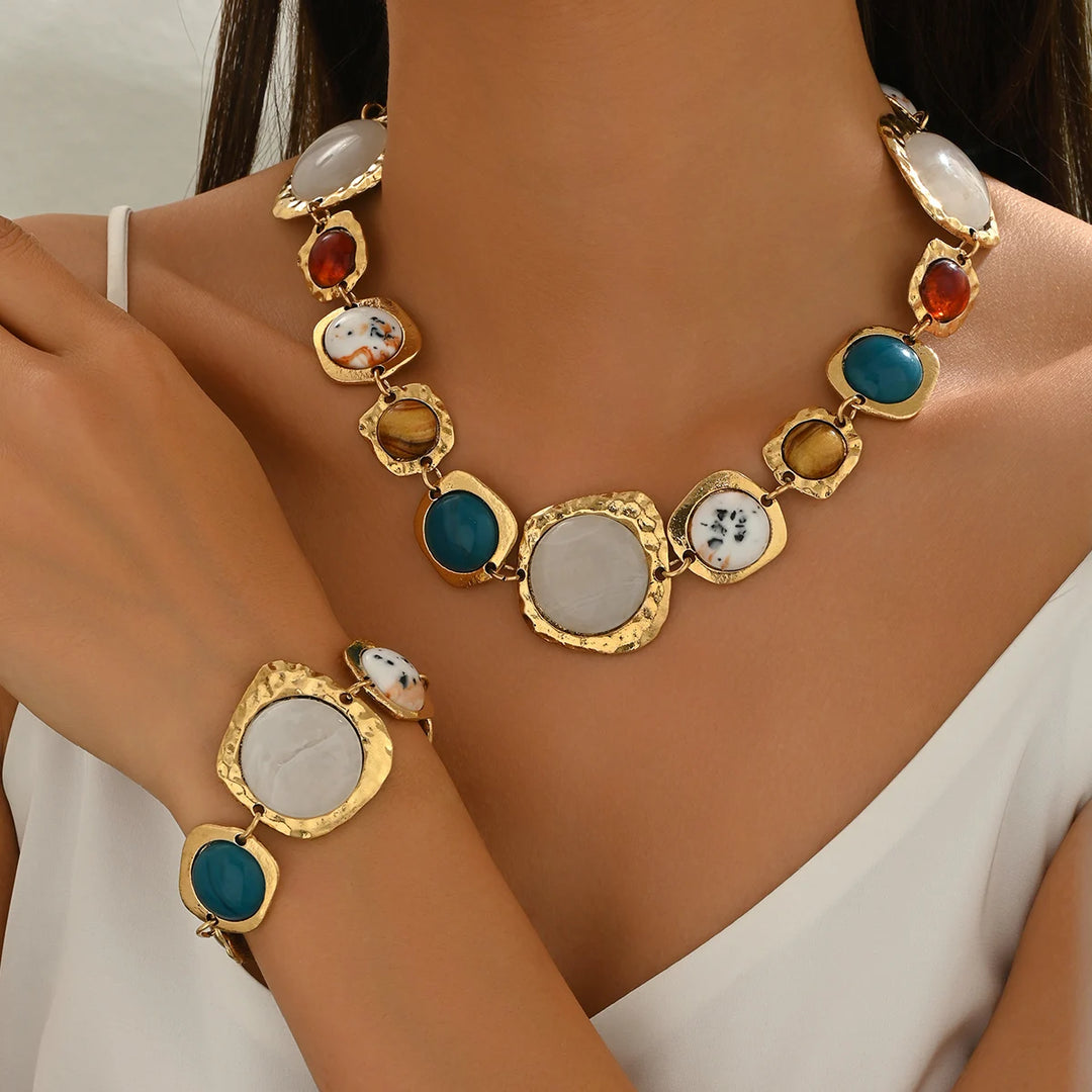 Seraphina Cabochon Jewelry Set