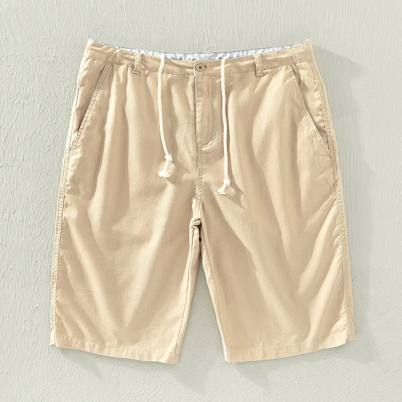 Austin Cotton-Linen Shorts