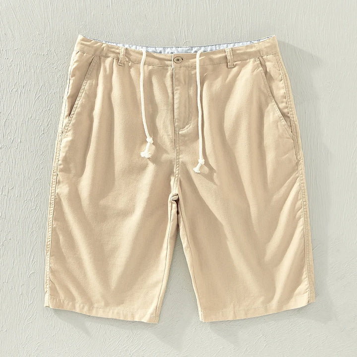 Austin Cotton-Linen Shorts