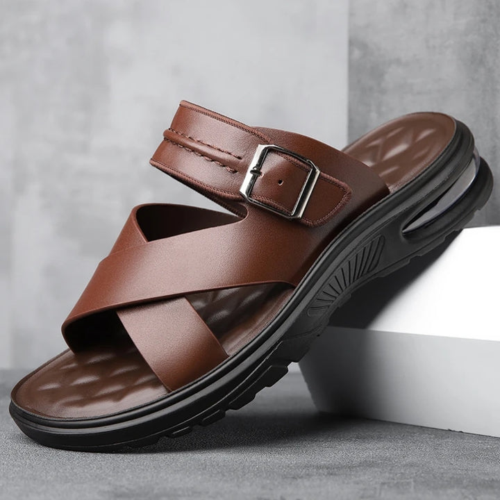 Sandro Orthopedic Leather Sandal