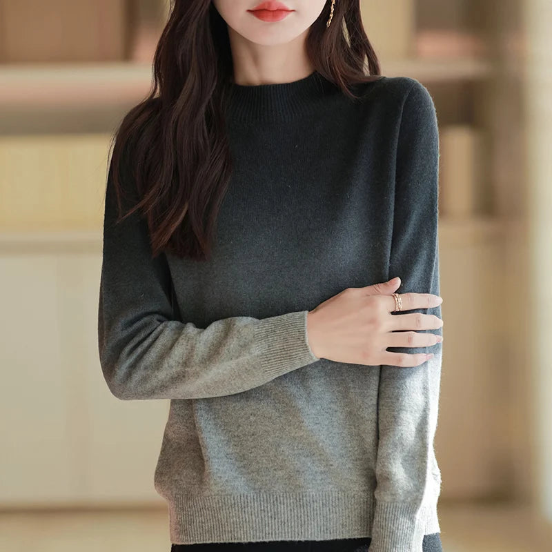 Emilia Wool Ombré Sweater