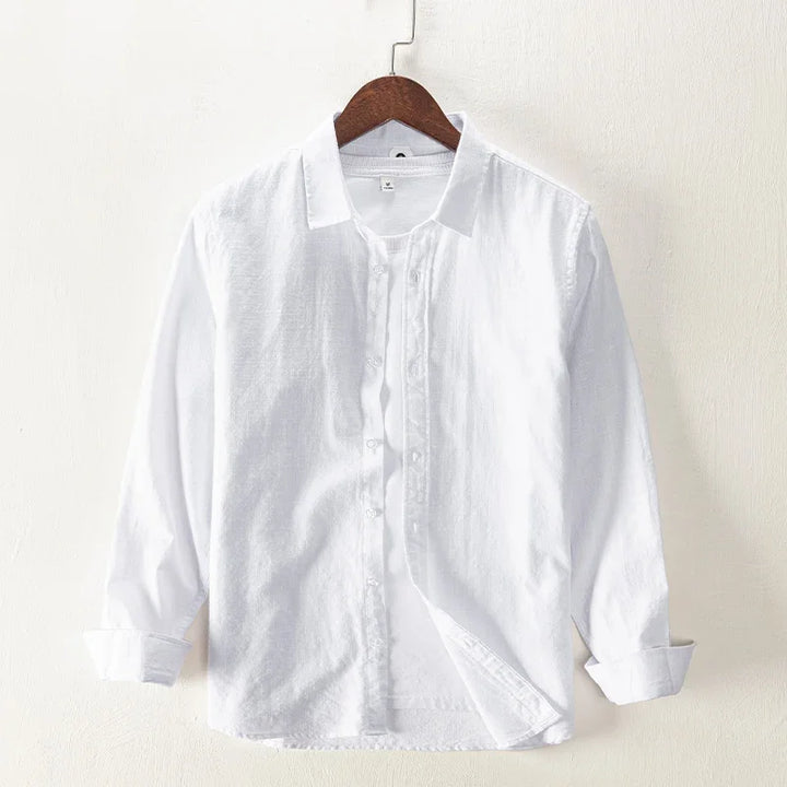 Calvin Button-Up Cotton Shirt