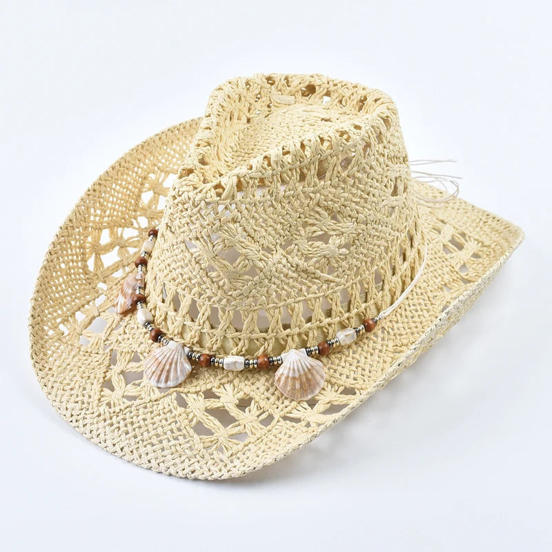 Seashore Shell Straw Beach Hat