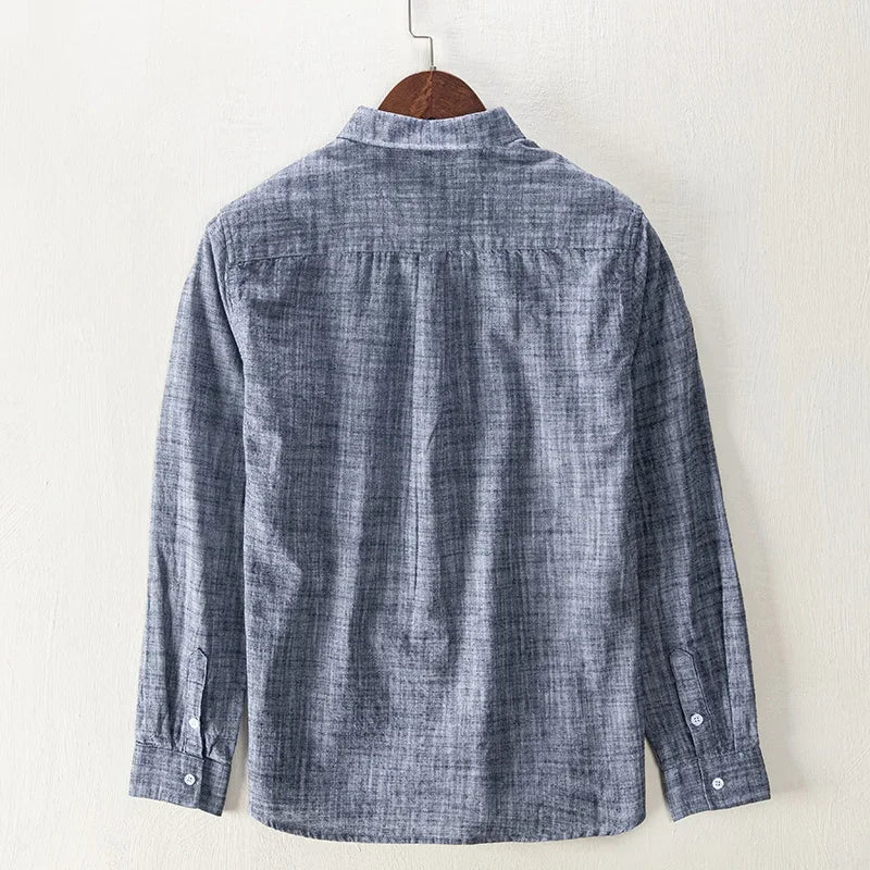 Calvin Button-Up Cotton Shirt