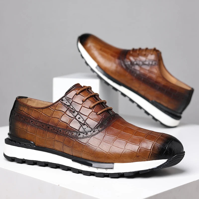 Ferraro Orthopedic Leather Sneaker