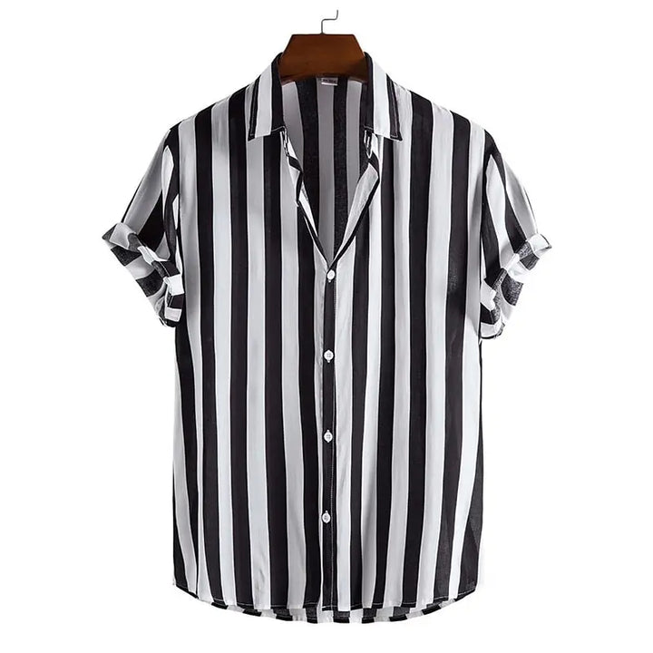 Tropez Striped Button-Up Shirt