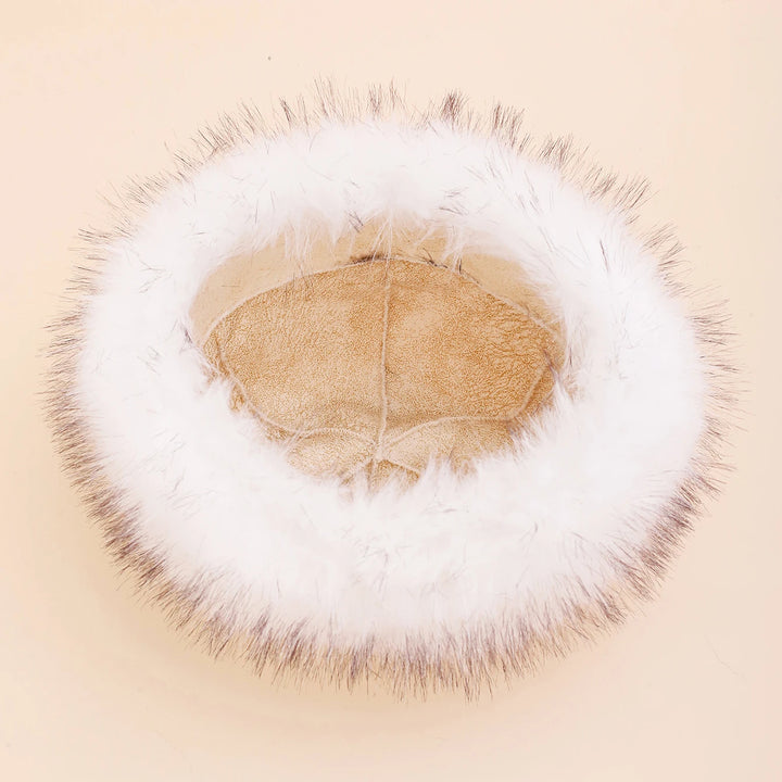 Celeste Fur Cloche Hat