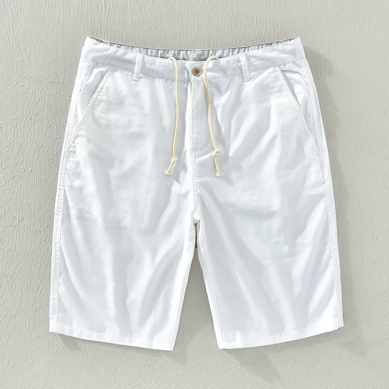 Austin Cotton-Linen Shorts
