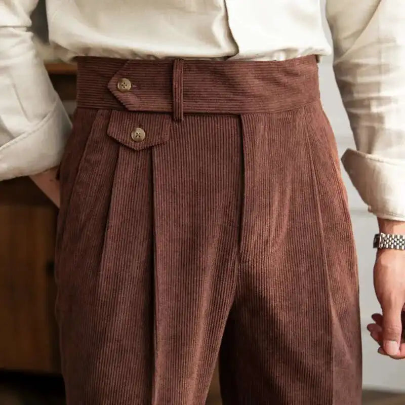 Lorenzo Corduroy Gurkha Pant