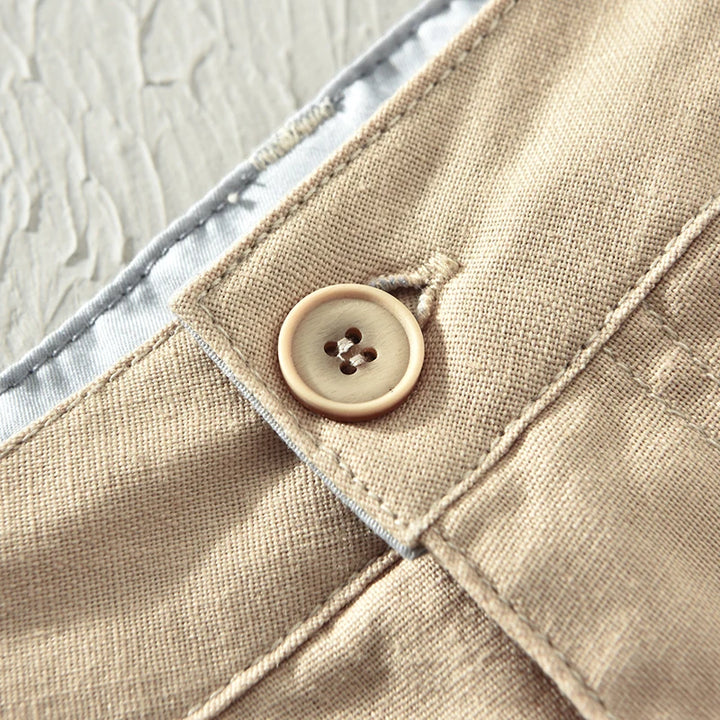 Austin Cotton-Linen Shorts