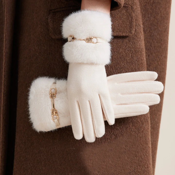 Penelope Fur Gloves